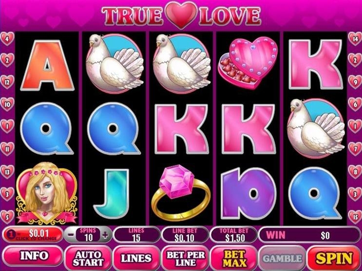 Символы видеослота Настоящая любовь (True Love)