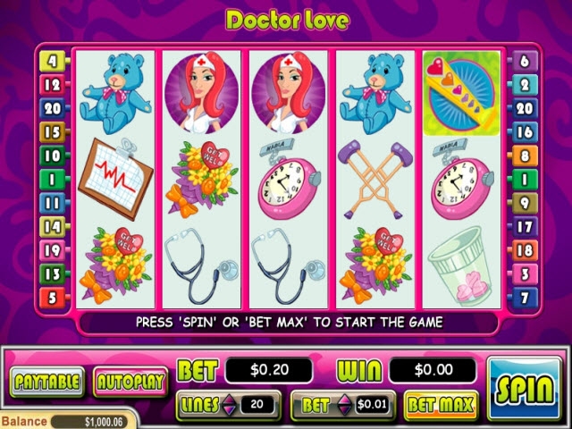 Символы видеослота Доктор Любовь (Doctor Love)