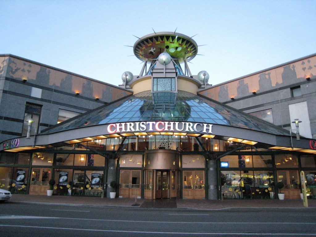 Вход в казино Крайстчерч в новой Зеландии