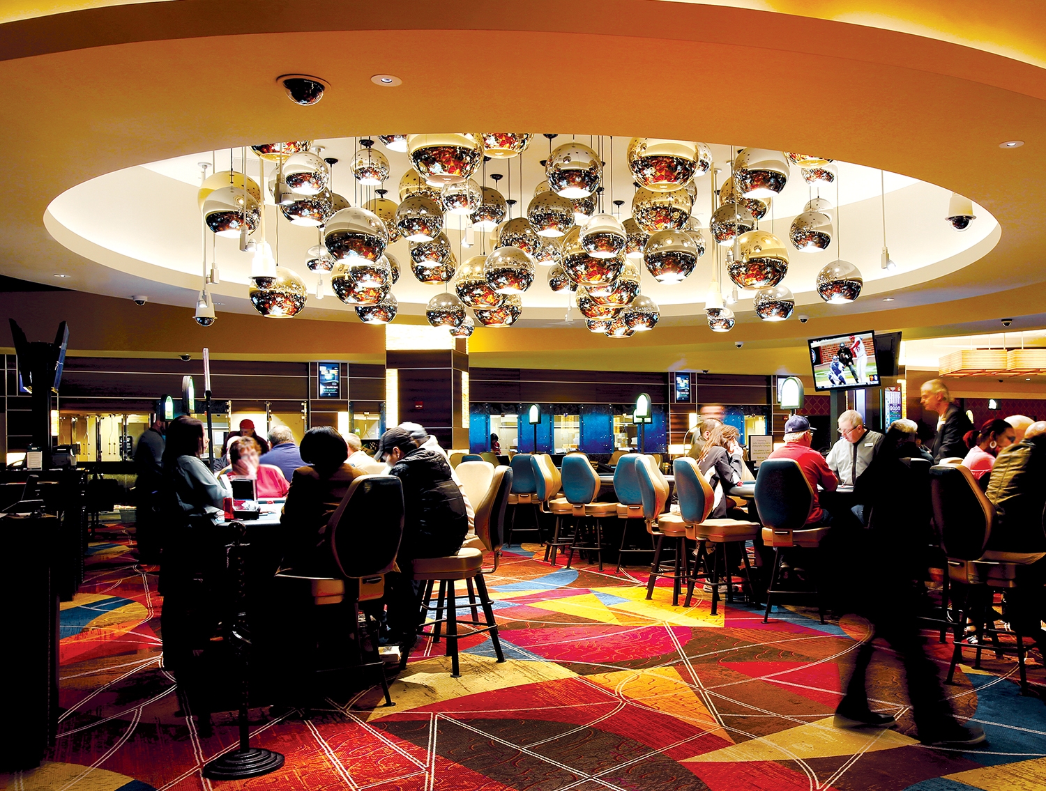 Игорный зал казино Тропикана в Атлантик-Сити (США)