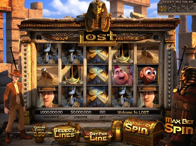 призовой раунд слота Lost