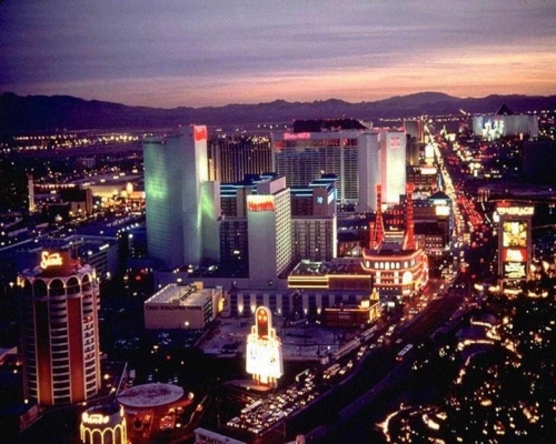 Лас-Вегас ночью