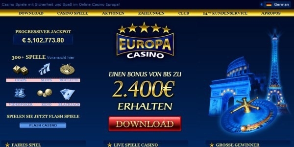 Онлайн-казино EUROPA