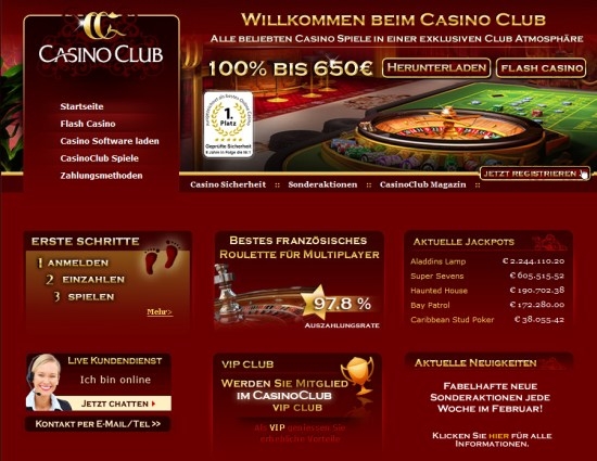онлайн казино Casino Club