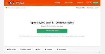 100% on first deposit at LeoVegas for players in Europe and Canada: LeoVegas Online Casino