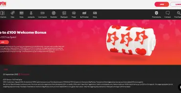 Welcome bonus at Spin Casino: Онлайн казино Spin