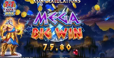 7x7 Zeus Max: Выигрыши
