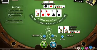 Casino Hold’em: Выигрыш