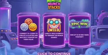 Monster Munch Stacks: Уникальные функции
