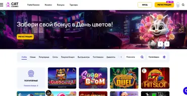 From 50 to 250 FS for your first deposit at Cat Casino: Cat Casino