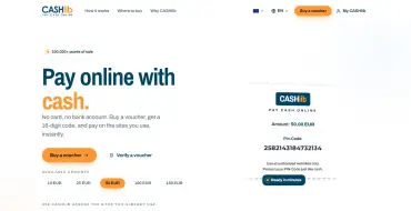 CASHlib: Предоплаченные ваучеры
