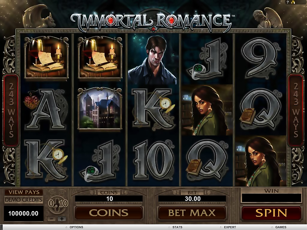 Автомат Immortal Romance Шикарный игровой автомат Immortal Romance