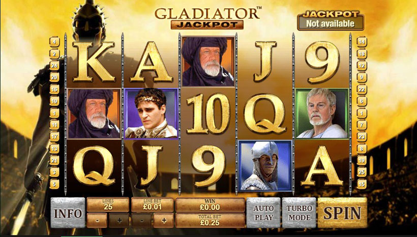 Игровой автомат Gladiator (Гладиатор)