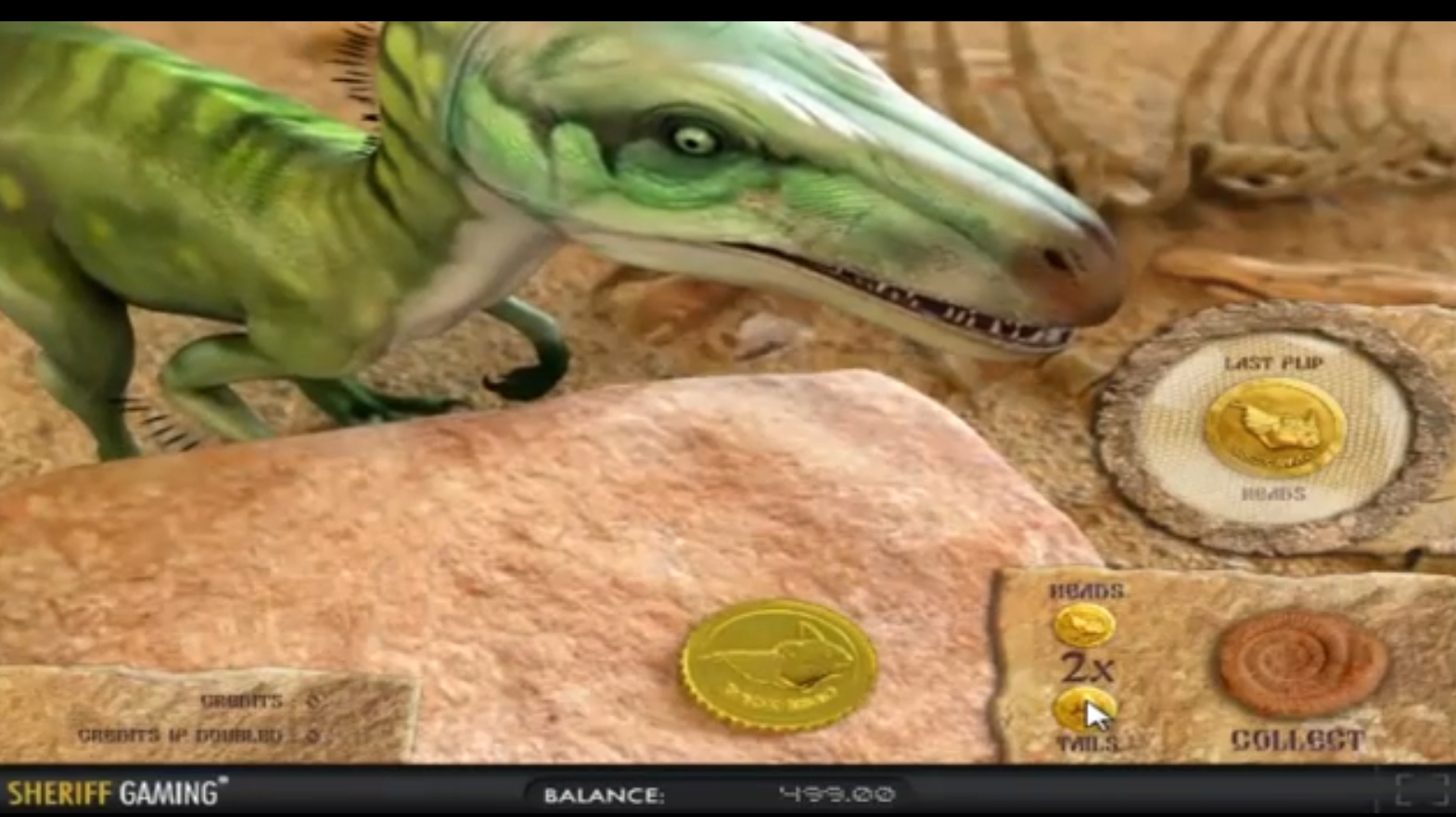 риск игра слота Динозавр-Носорог