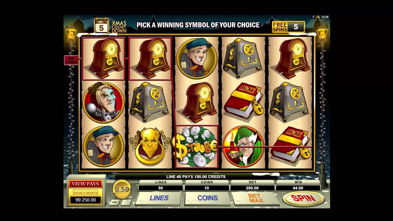 комбинации символов игрового автомата Скрудж