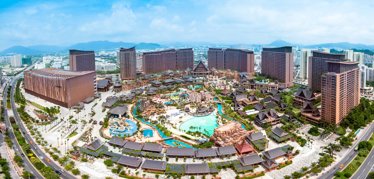 Курортный комплекс «Мангровые деревья» в городе Санья, Китай