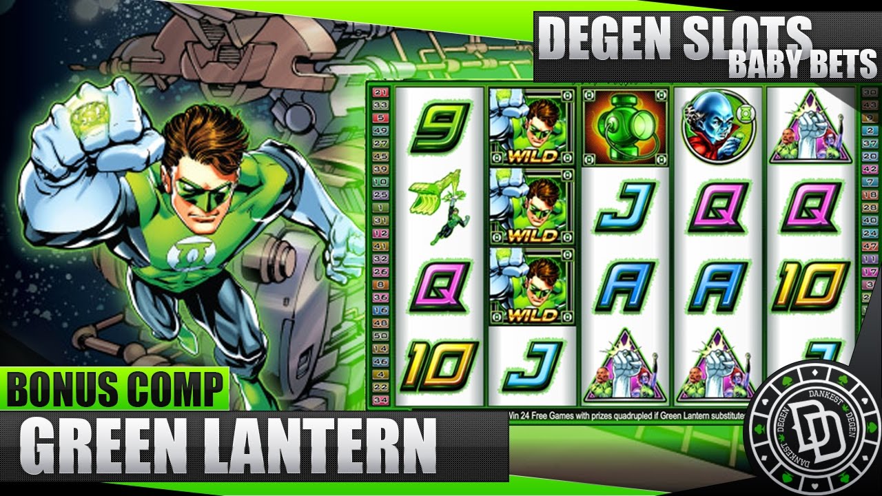 бонусный раунд слота Зеленый фонарь