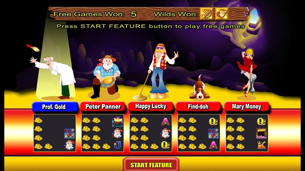 таблица выплат слота Where's the Gold