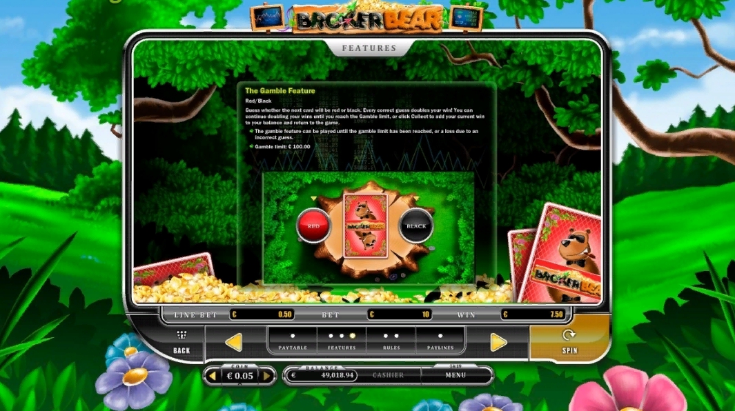 риск игра слота Broker Bear