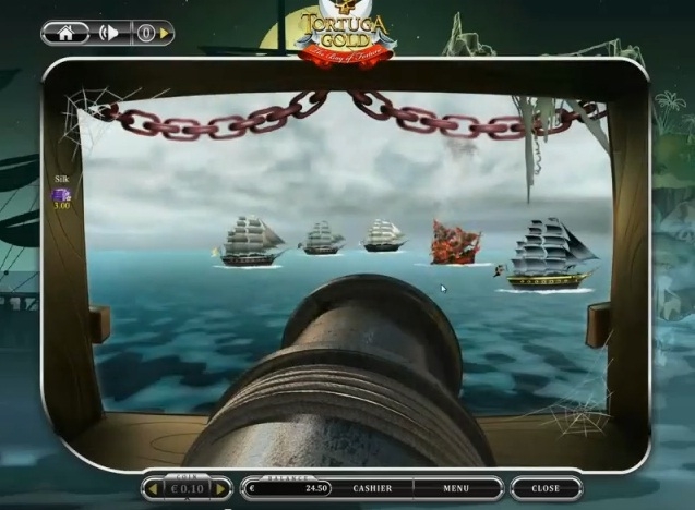 бонусные игры слота Золото Тортуги