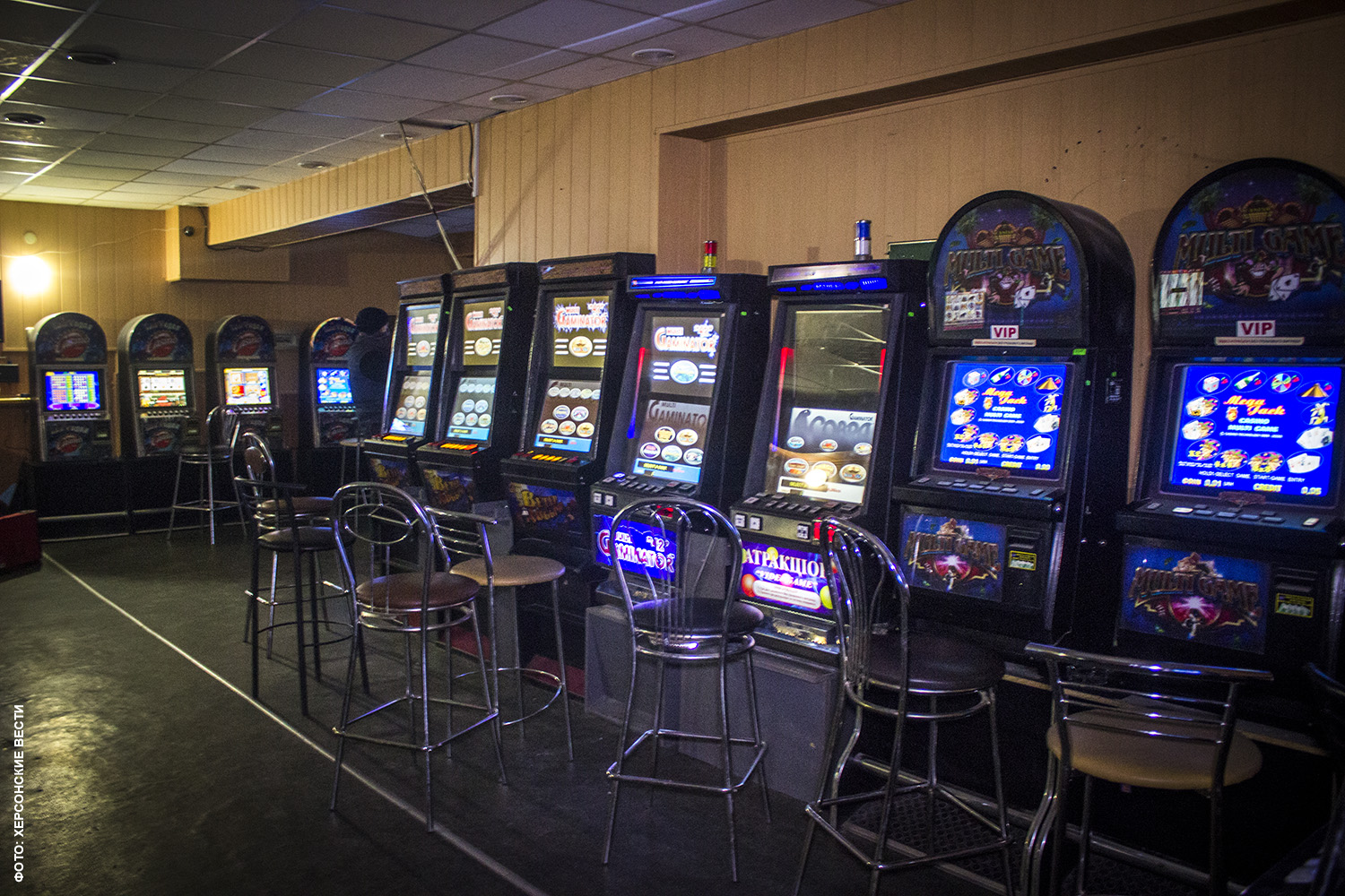 нелегальный зал игровых автоматов
