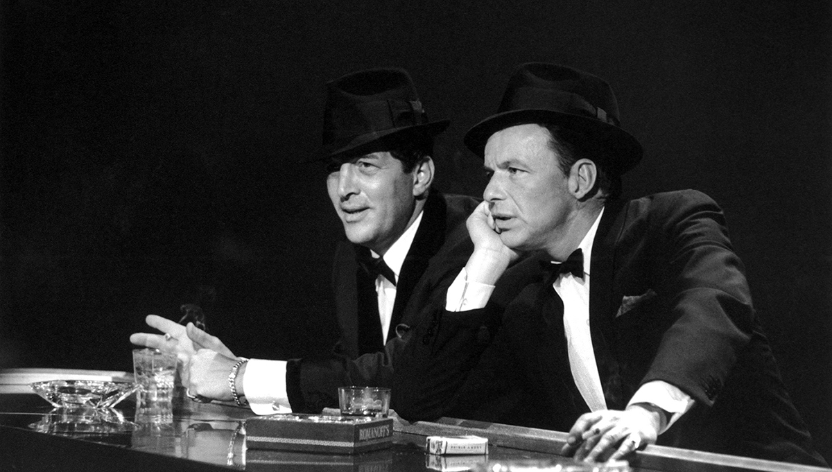 Фрэнк Синатра и Дин Мартин в казино