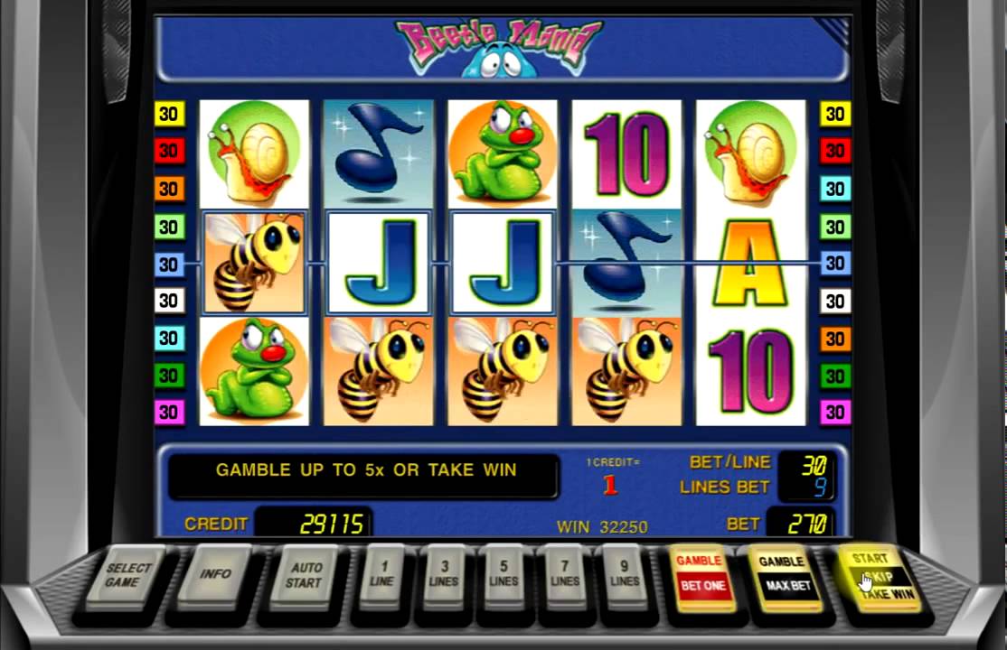 символы слота Beetle Mania