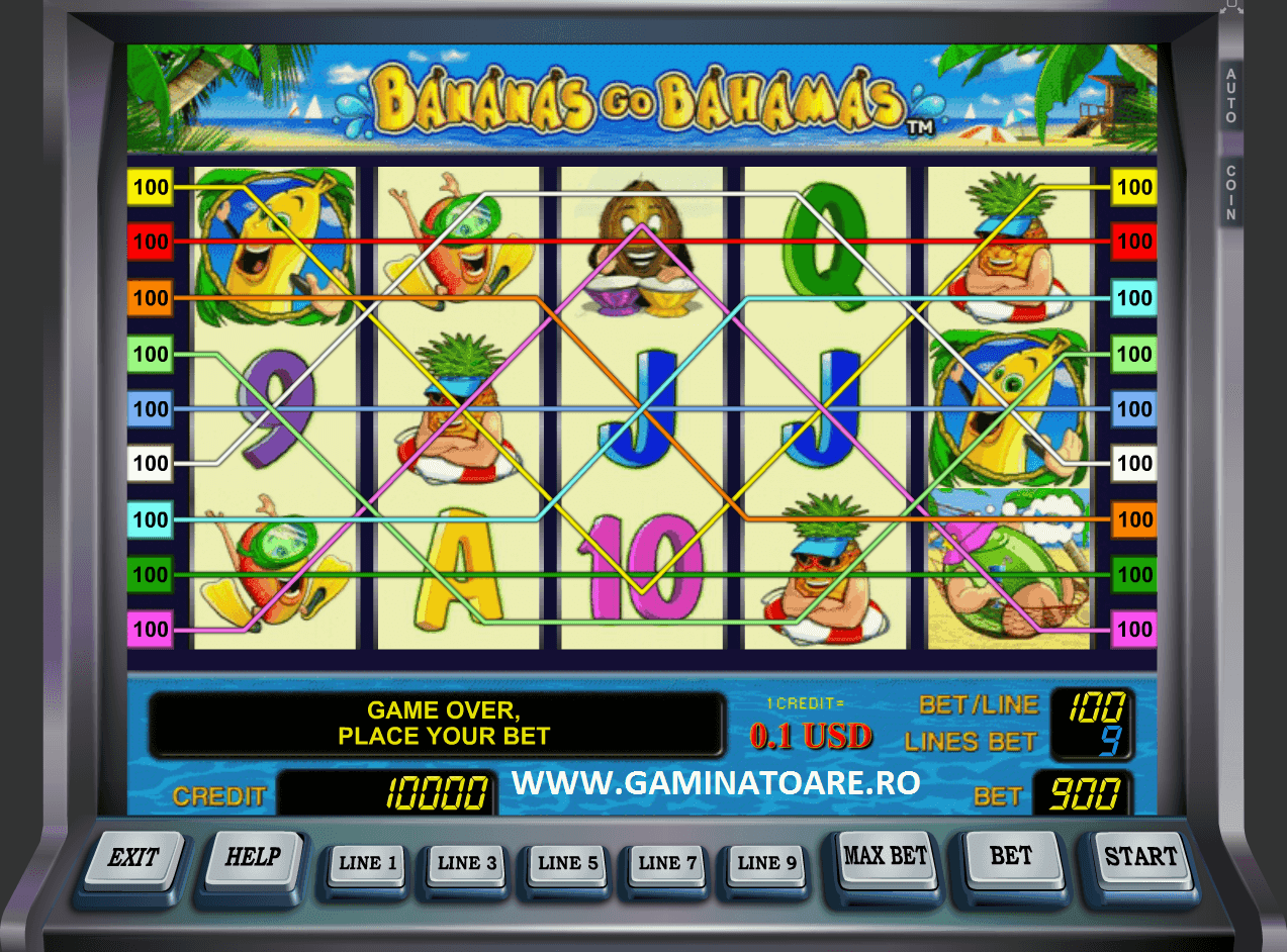 бонус игра Bananas go Bahamas