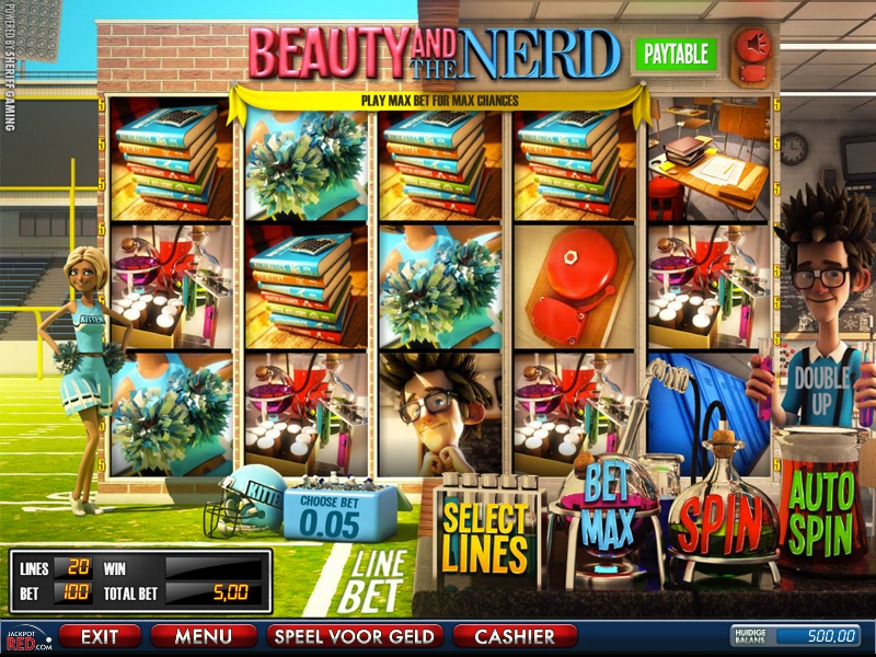 символы слота Красавица и Ботаник