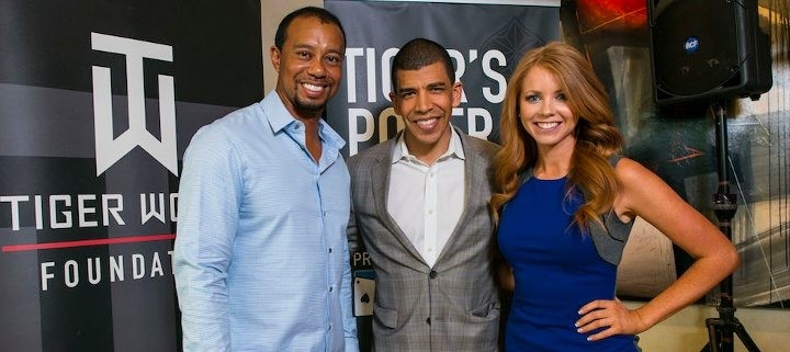 Благотворительный покерный турнир Тайгера Вудса