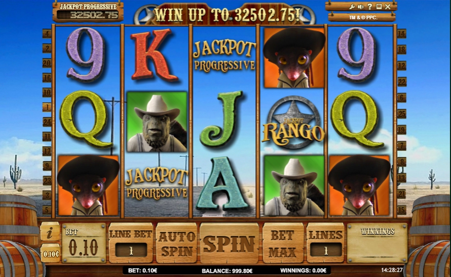 ставки в игровом автомате Ранго