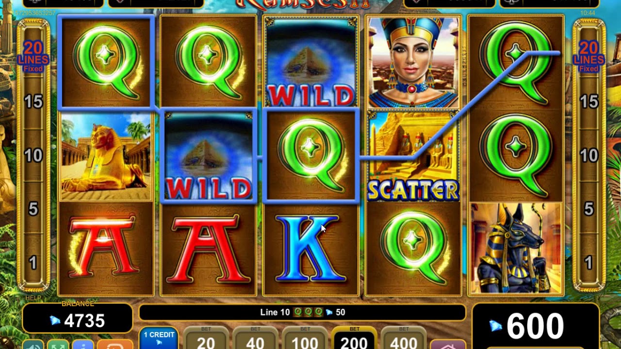 линии выплат Ramses II