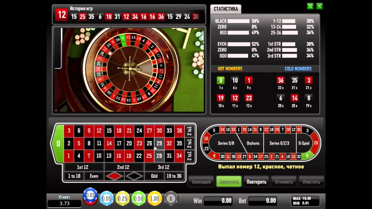 Стратегии игры рулека