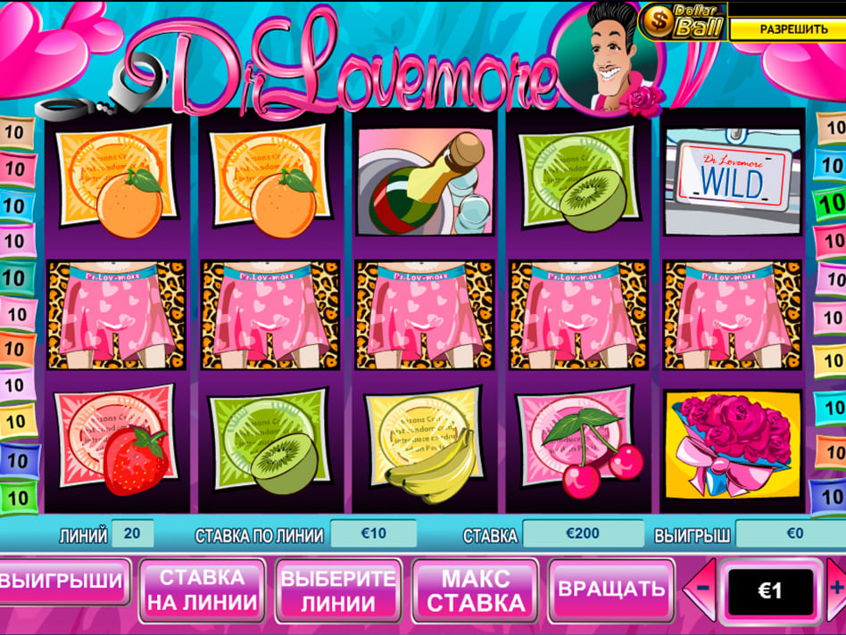 символы игрового автомата Доктор Лавмо