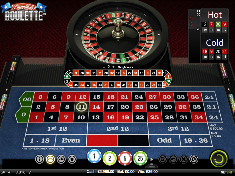 Увлекательная игра American Roulette