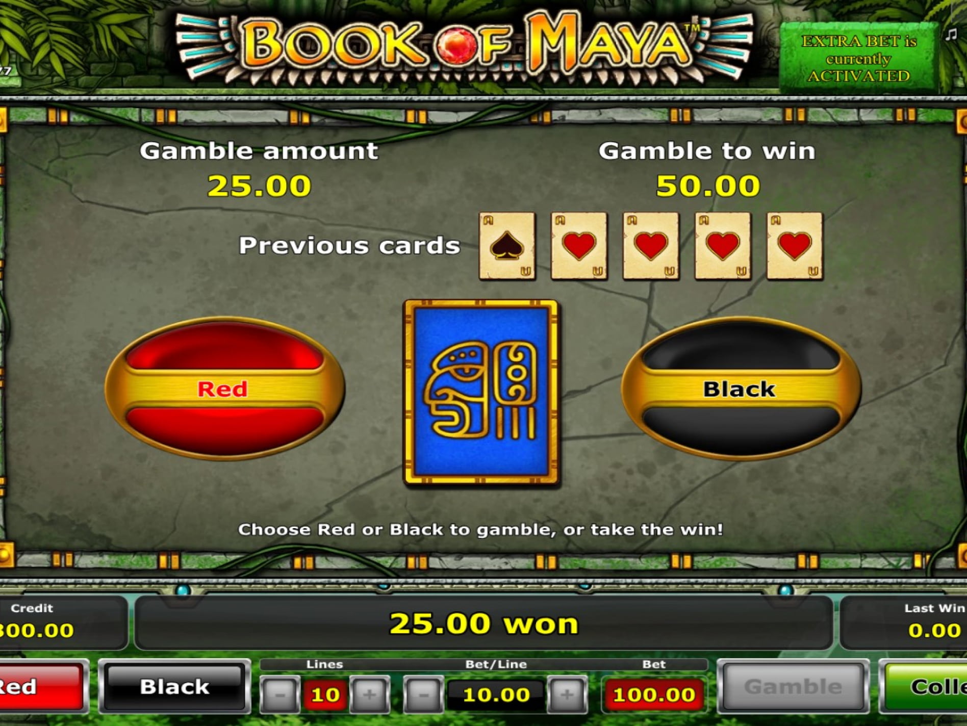 игровой автомат Book of Maya, риск игра