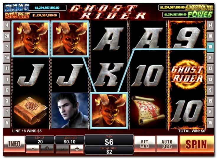 Символы слота Призрачный гонщик