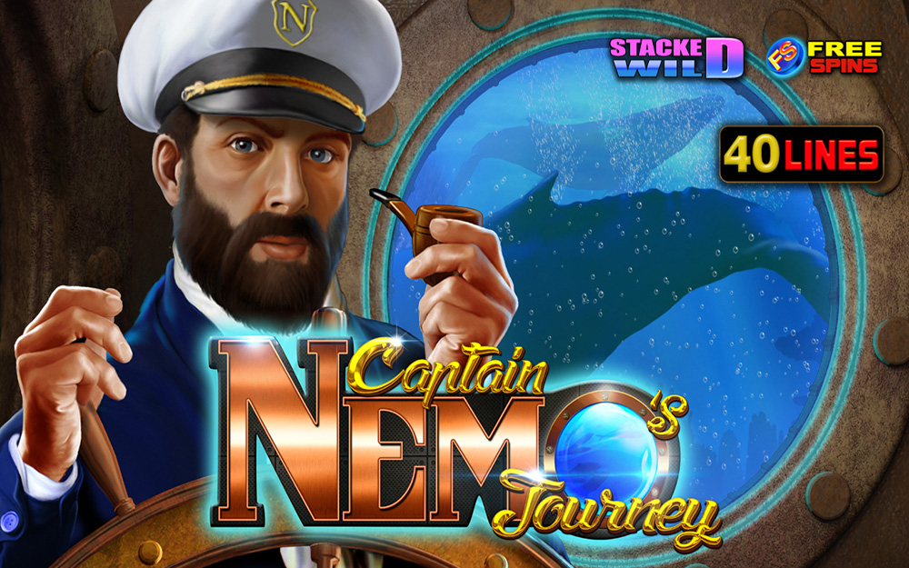 игровой автомат по легендарной книге Captain Nemo