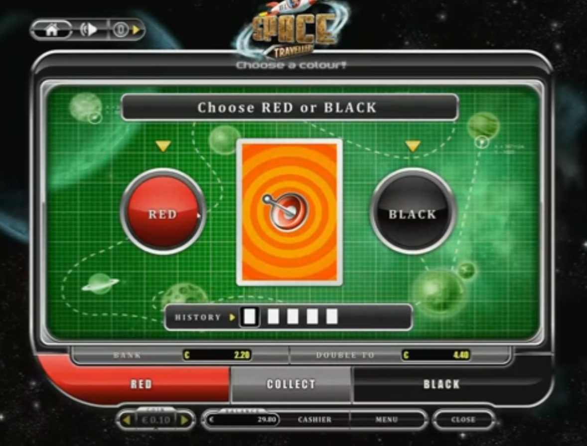 риск игра слота Space Traveller