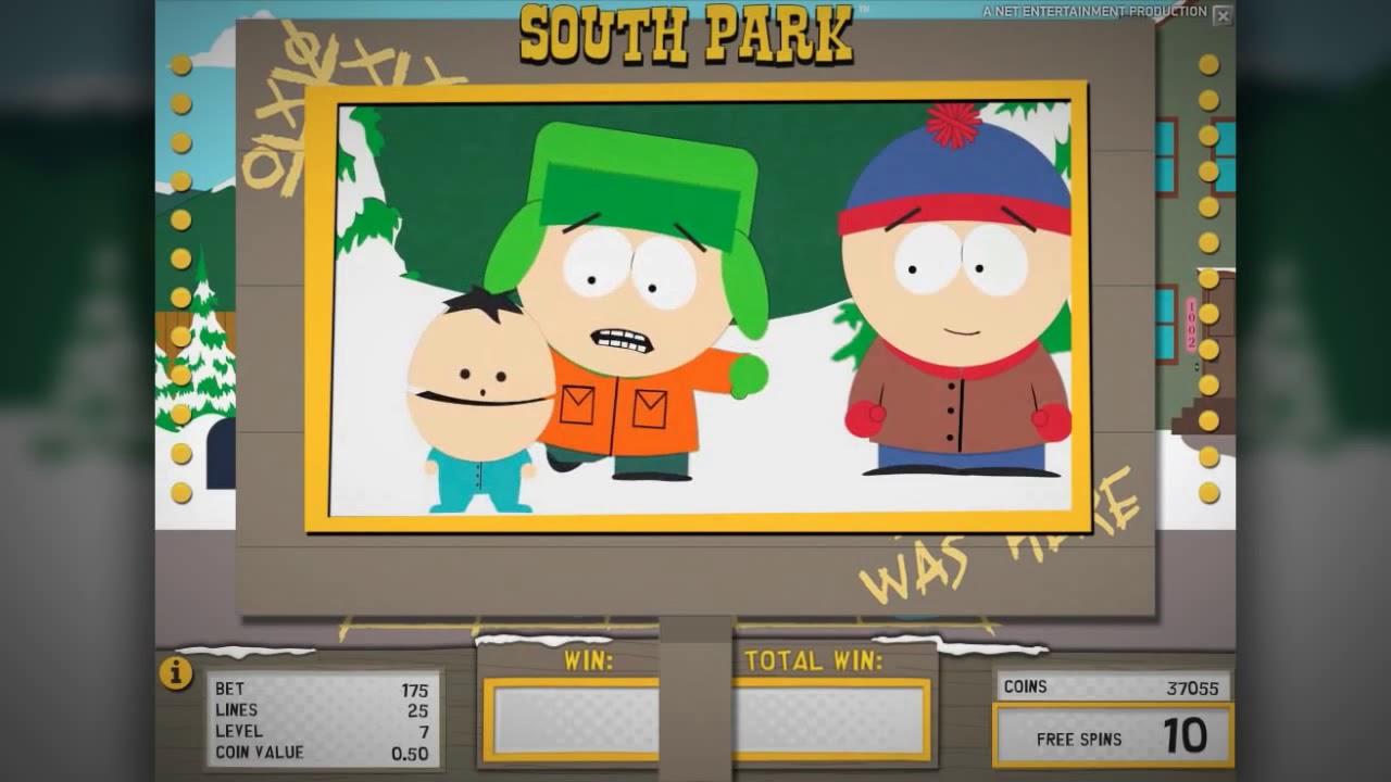 Игровой автомат South Park от NetEnt