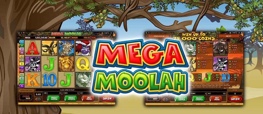 Игровой автомат Mega Moolah от Microgaming