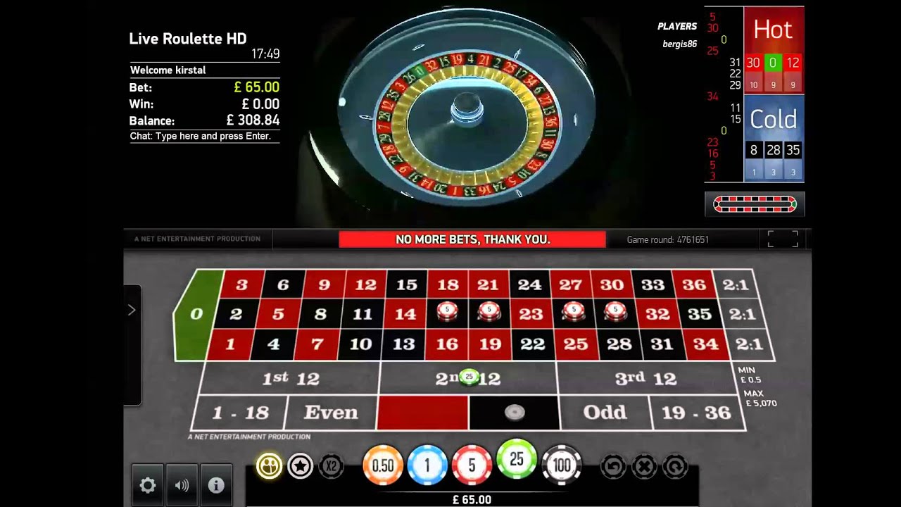 онлайн рулетка