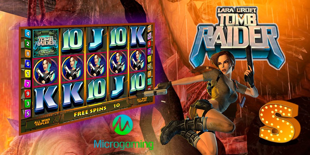 Игровой автомат Lara Croft: Tomb Raider от Microgaming