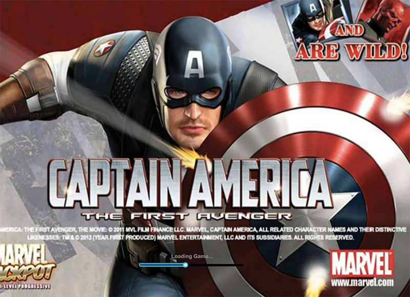 Игровой автомат Captain America – The First Avenger (Капитан Америка – Первый мститель)