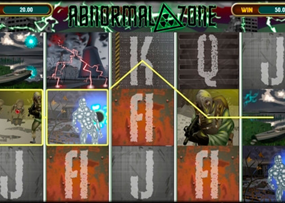 символы видеослота Аномальная зона