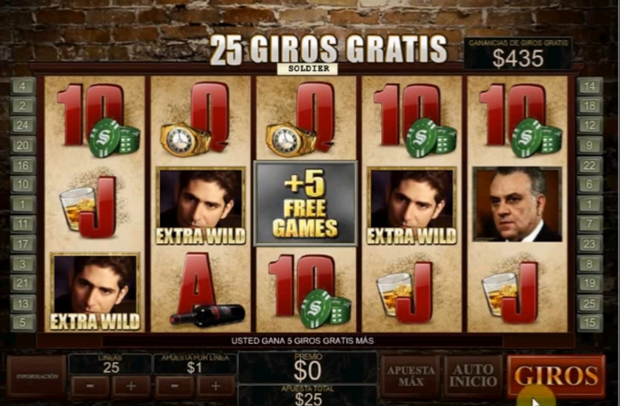 бонус игра в видеослоте Клан Сопрано