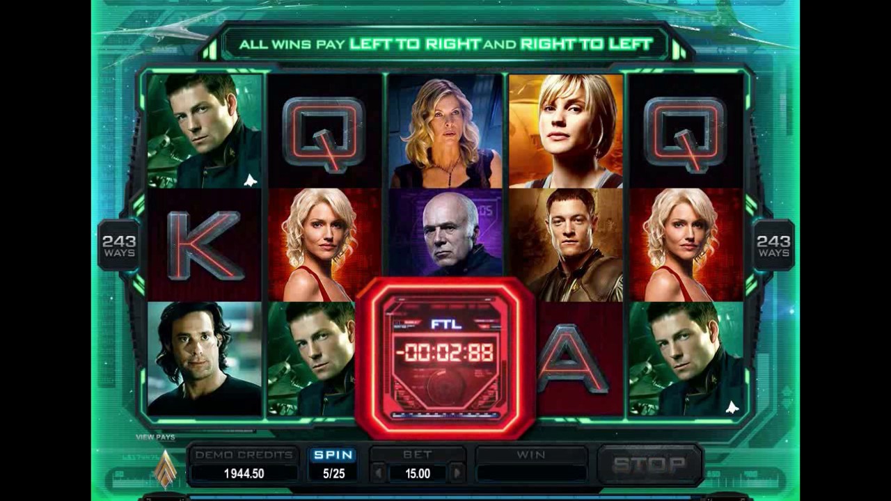 символы игрового автомата Battlestar Galactica