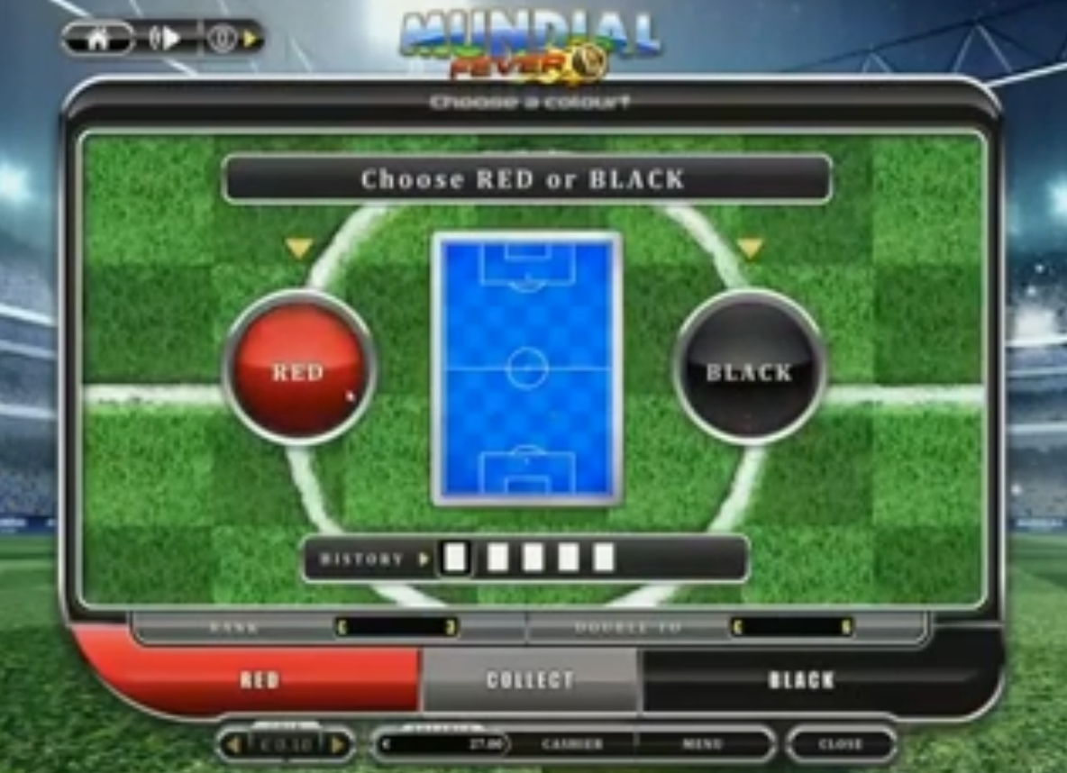 игра на риск видеослот Жаркий Чемпионат