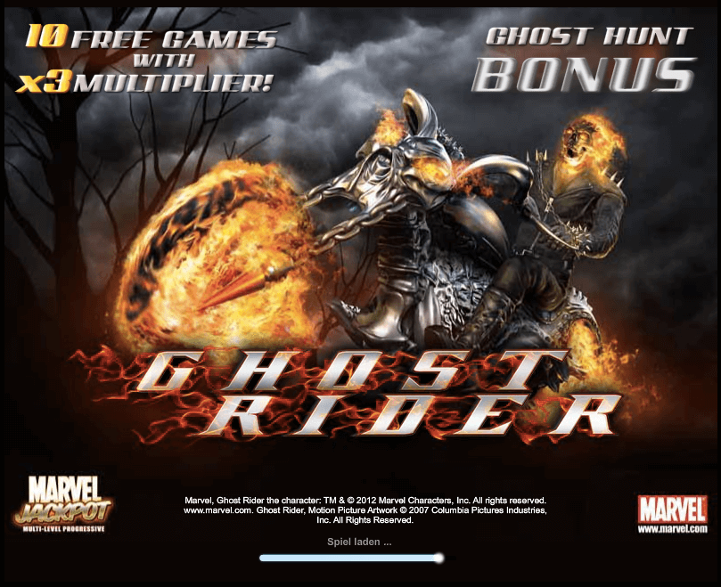 Игровой автомат Ghost Rider от Playtech