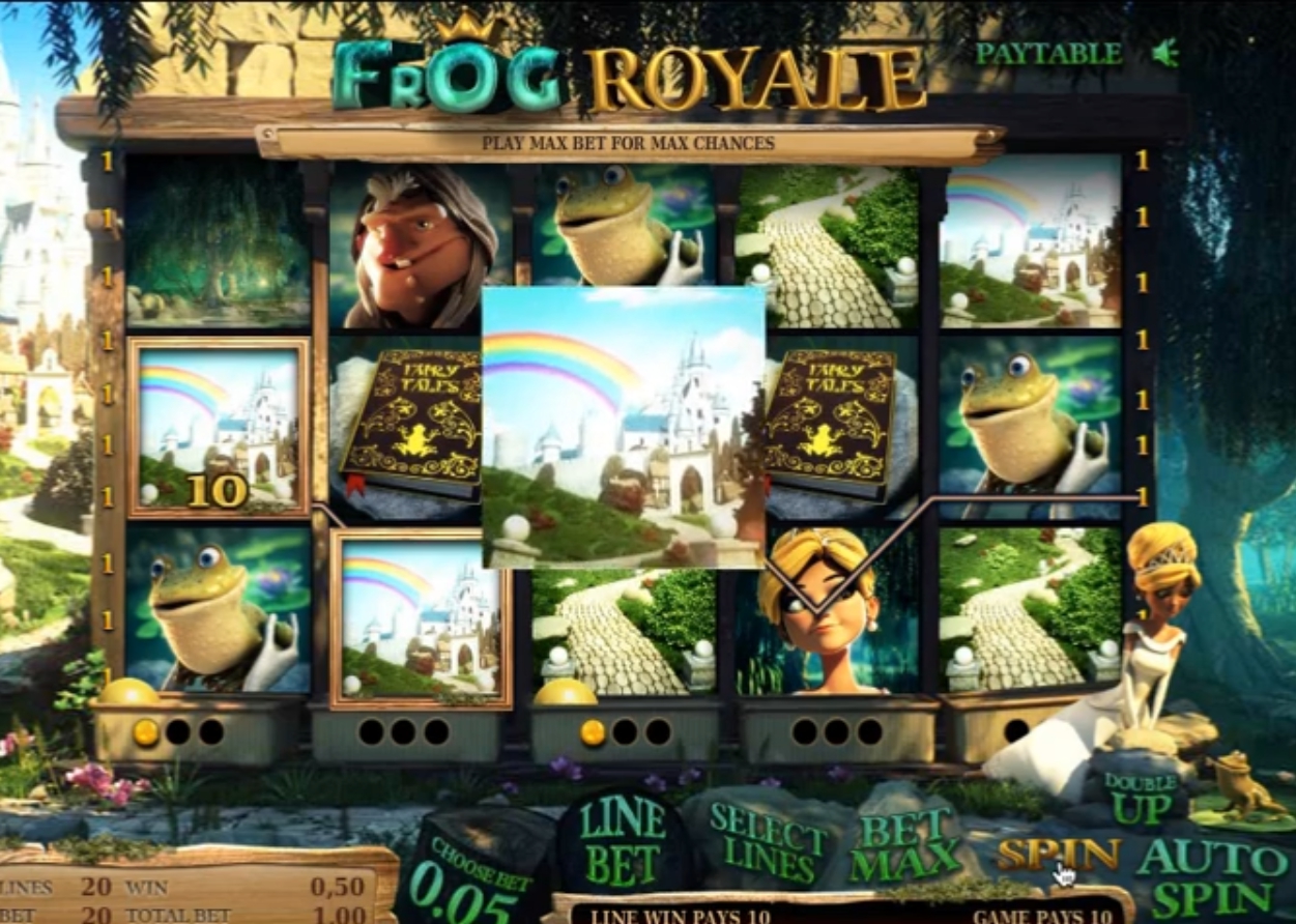 символы слота Frog Royal